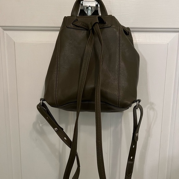 Longchamp Olive Green Mini Backpack - Picture 6 of 9